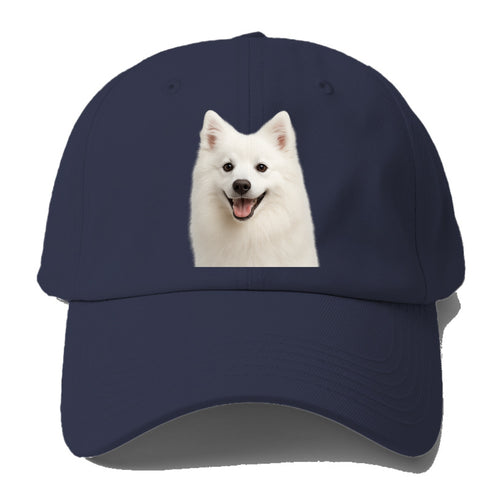 American Eskimo Portrait Design Baseball Cap For Big Heads