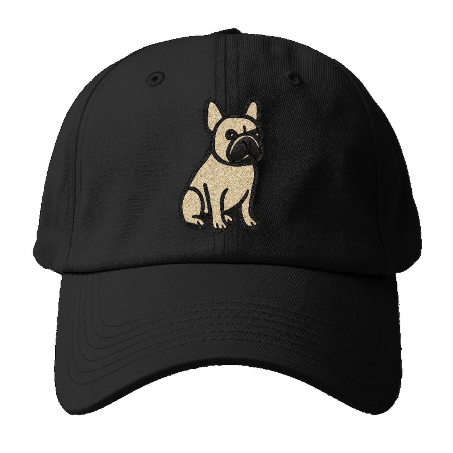 French Bulldog Fawn Colored Clean Sitting Pose Hat