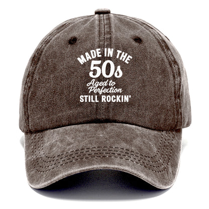 born in the 50s rocking Hat