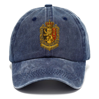 belgium heritage lion badge Hat