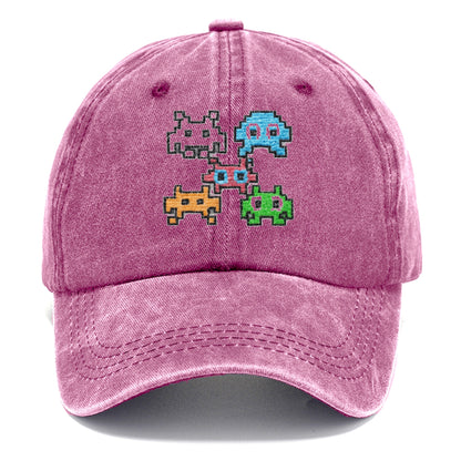 pixelated invasion retro collection Hat