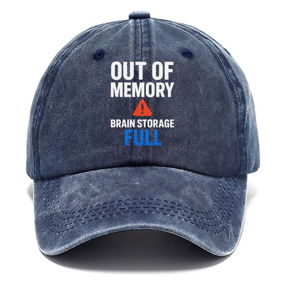 out of memory Hat