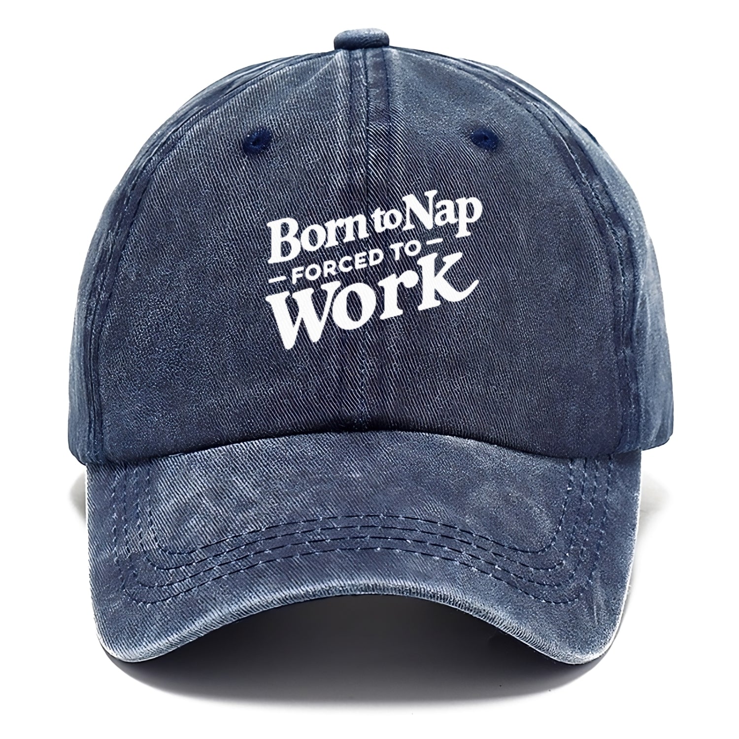 born to nap forced to work Hat