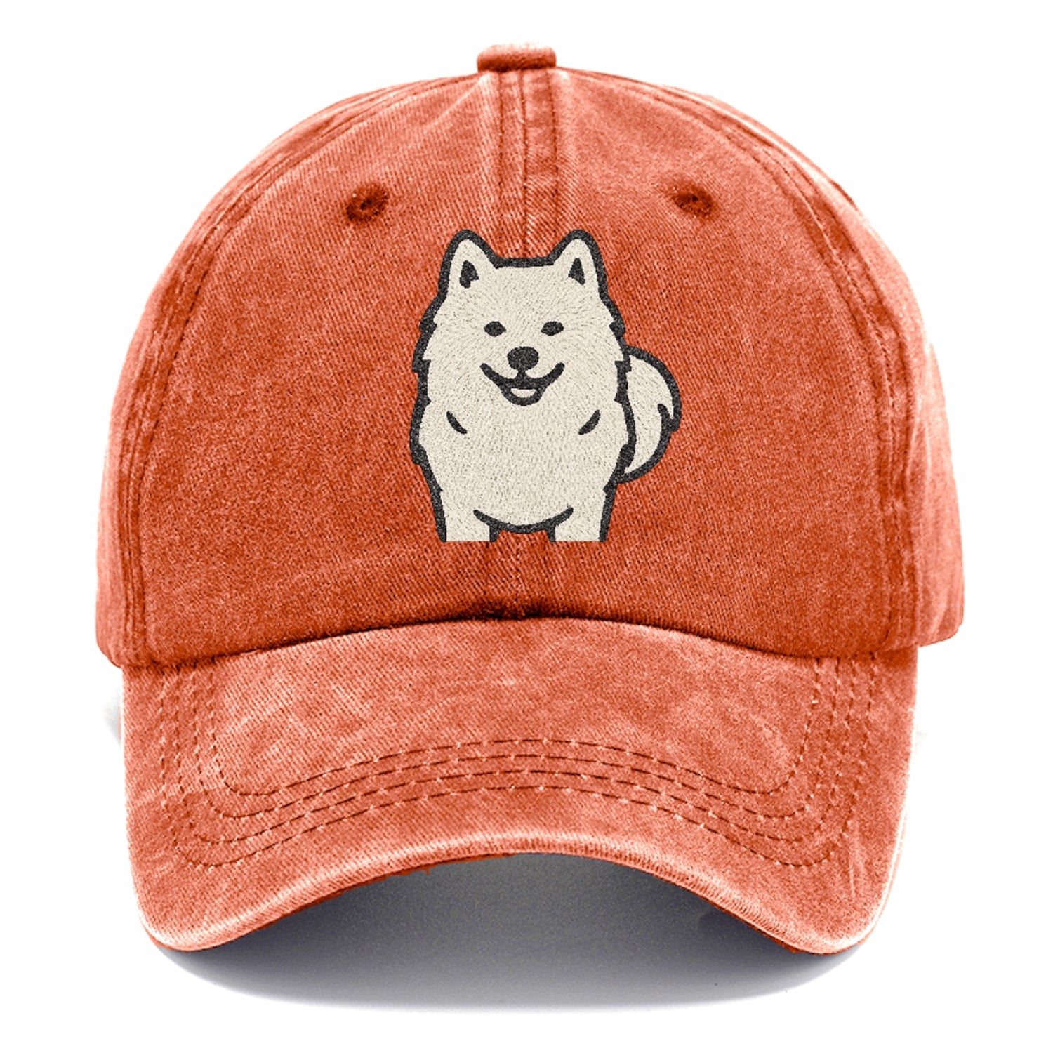 Samoyed White Fluffy Design Hat
