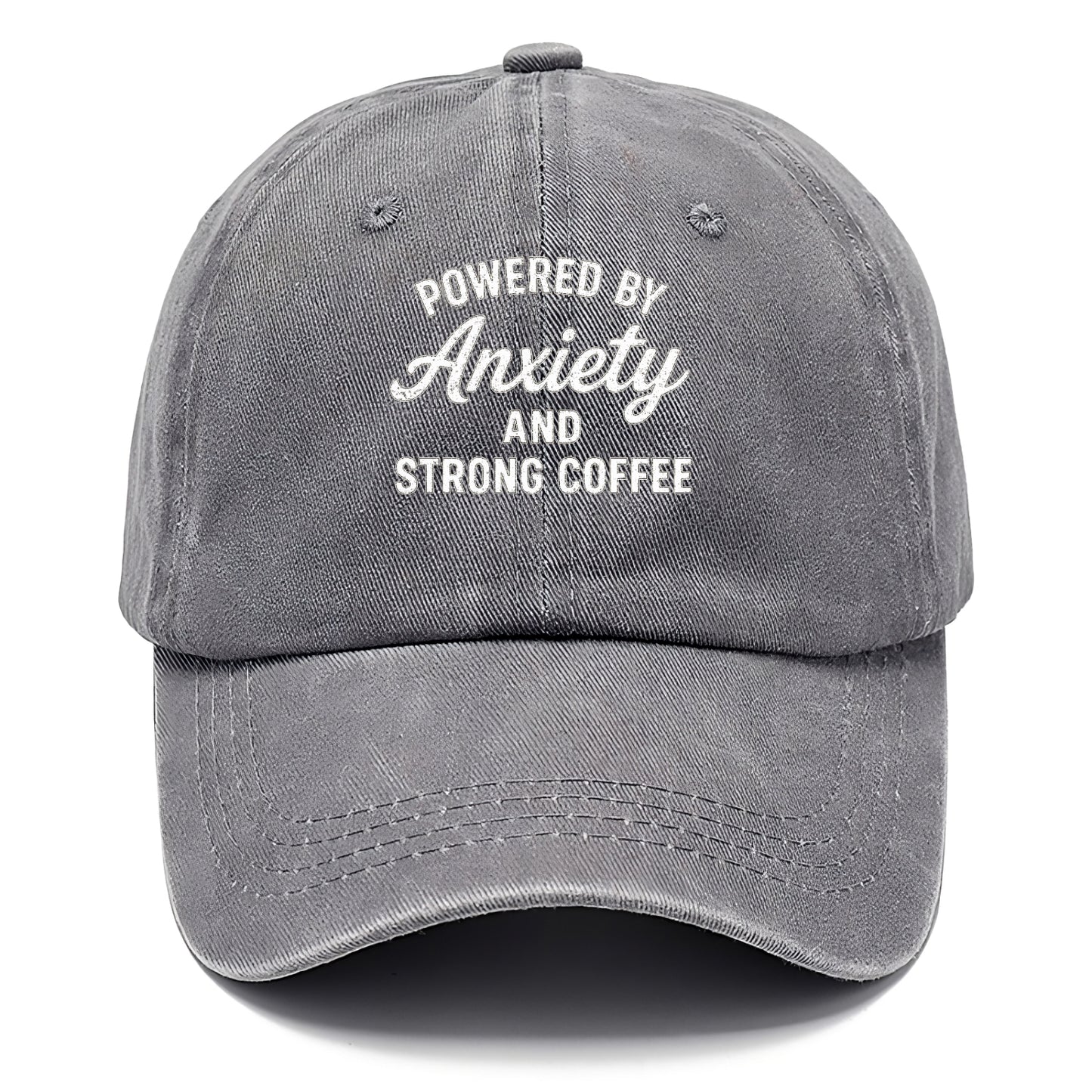 anxiety and strong coffee humor Hat