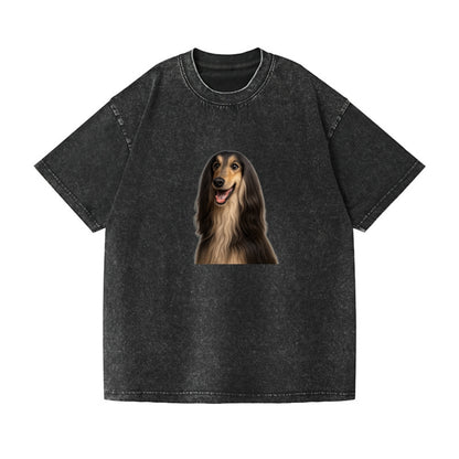 afghan hound portrait design Hat