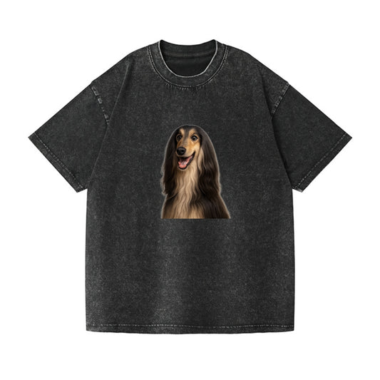 afghan hound portrait design Hat
