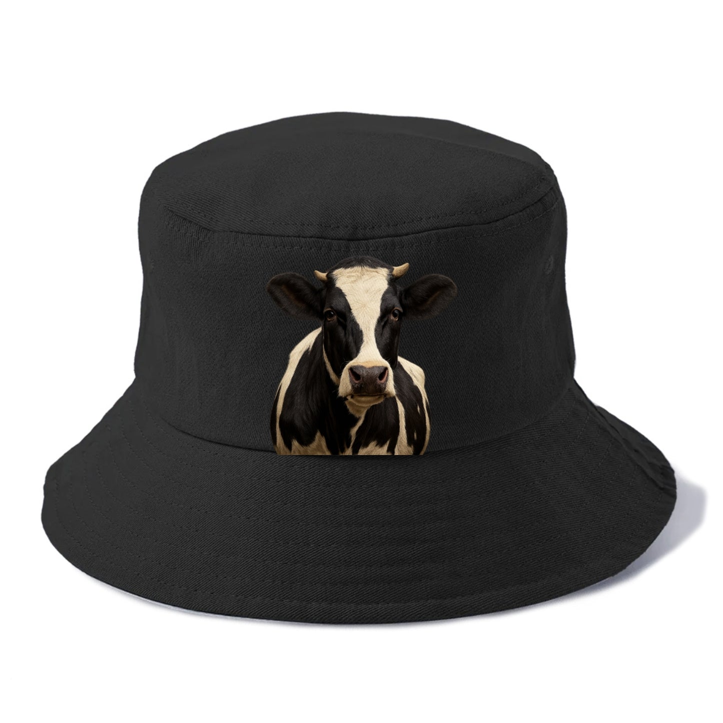 cow portrait design Hat