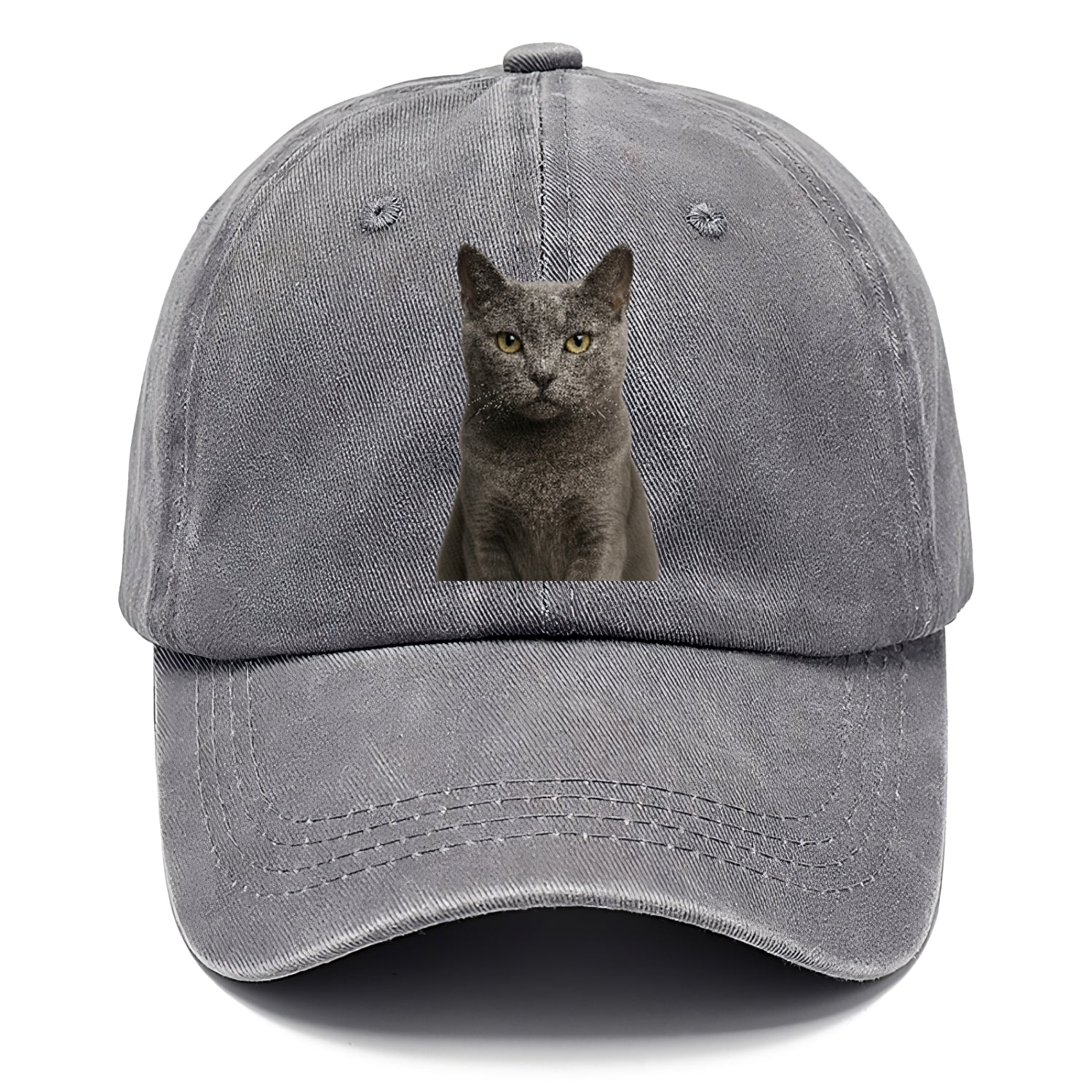 gray-cat-mysterious-charm Hat