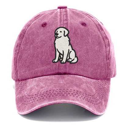 Great Pyrenees White Hat