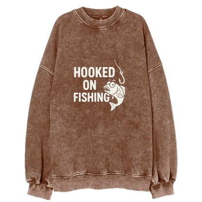 hooked on fishing Hat