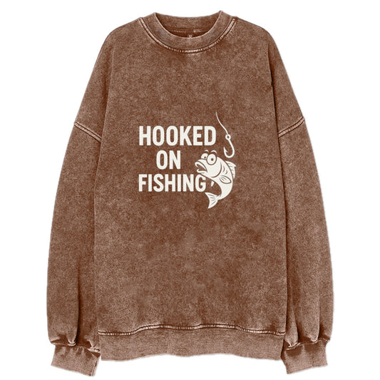 hooked on fishing Hat
