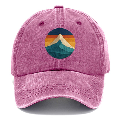 mountain landscape design Hat