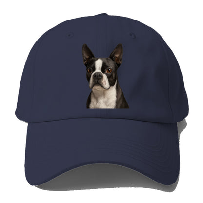 boston terrier portrait design Hat