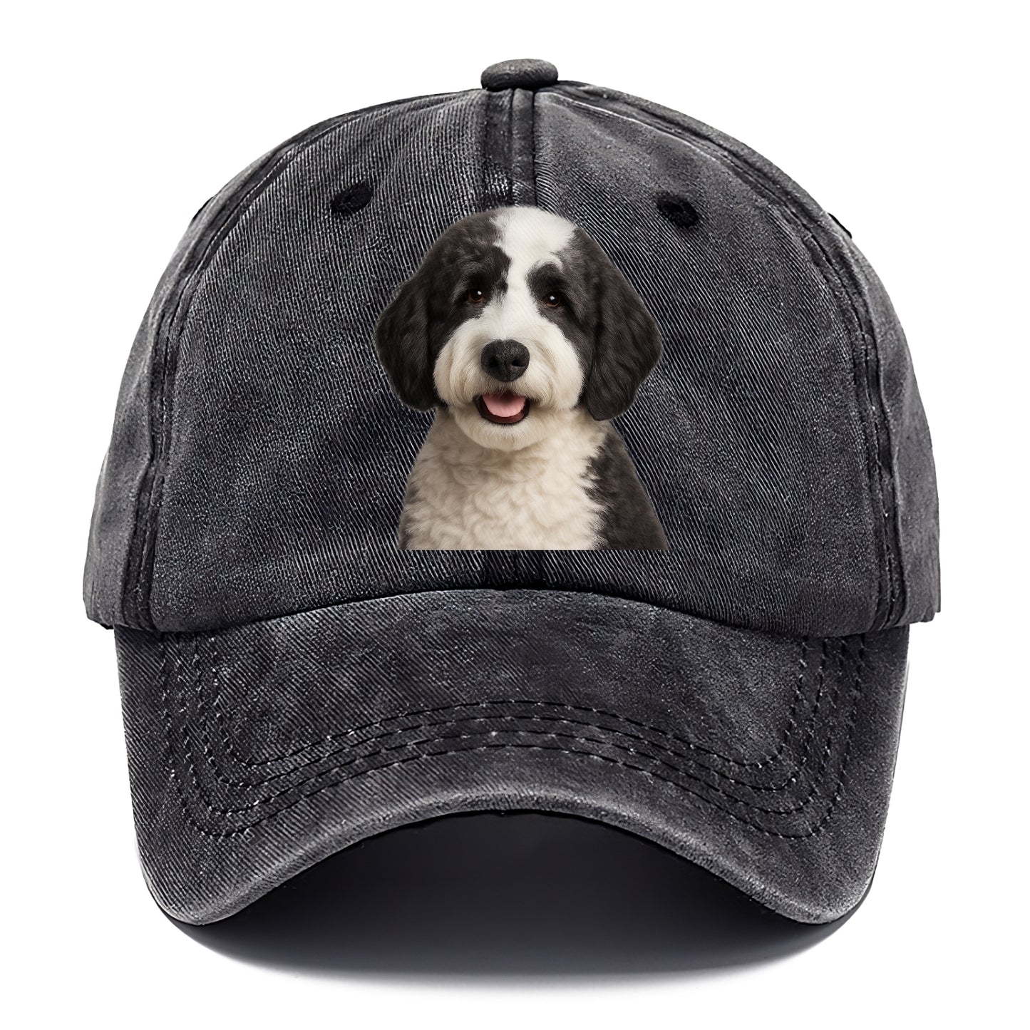 sheepadoodle portrait design Hat