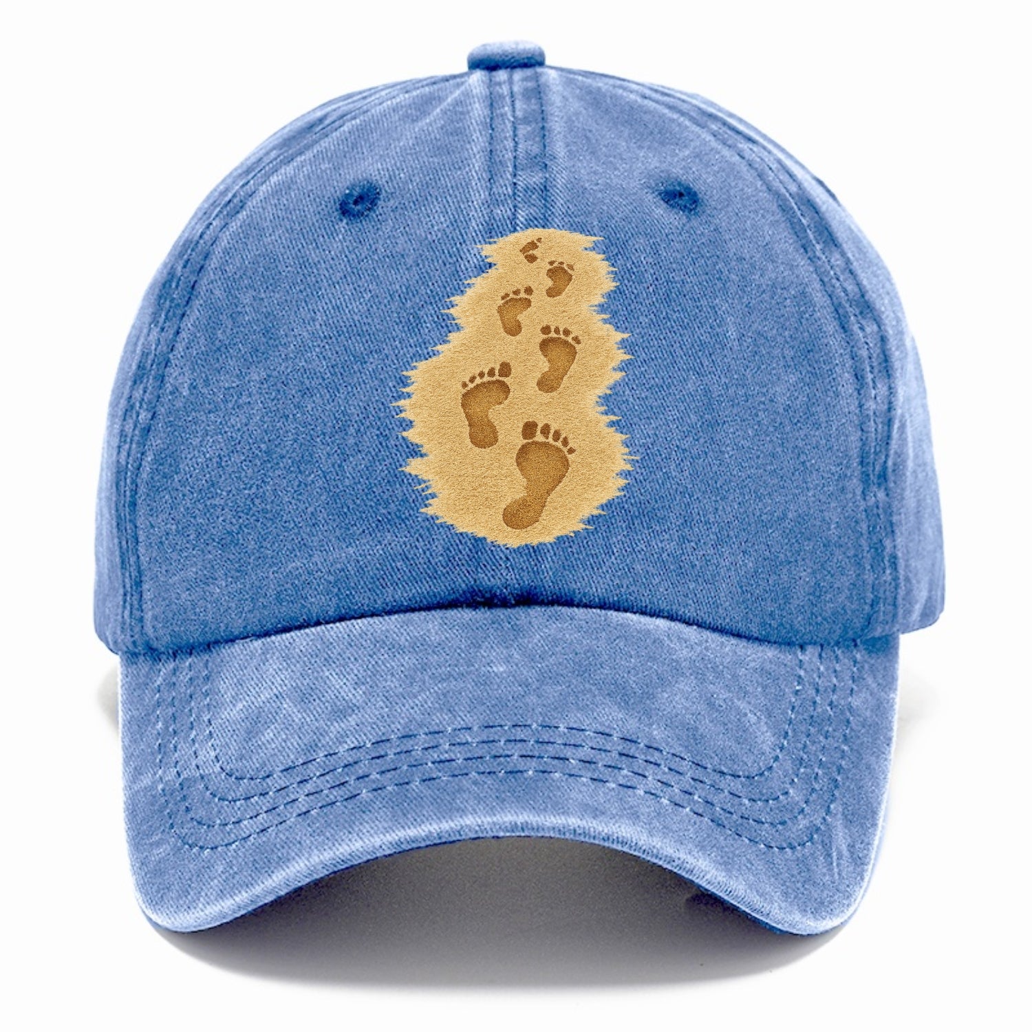 golden steps on sandy shores Hat