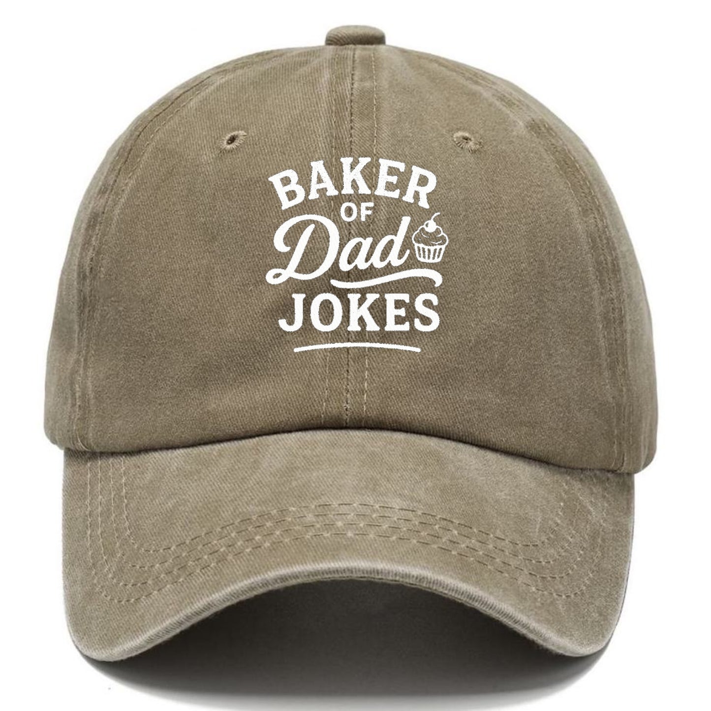 baker dad jokes cherry topping Hat