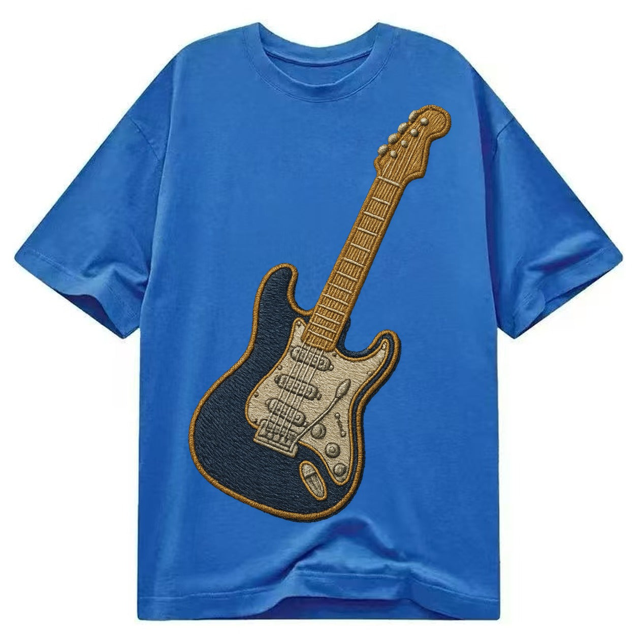 Electric Guitar  - Classic T-shirt – Blue
