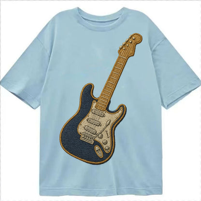 Electric Guitar  - Classic T-shirt – Light Blue