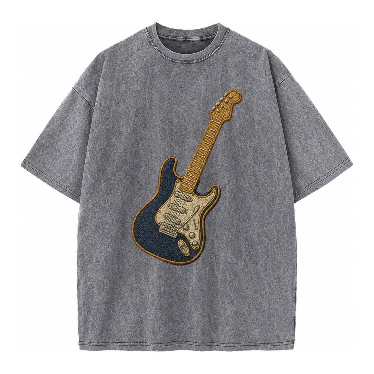 Electric Guitar  - Vintage T-shirt – Grey
