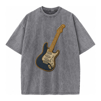 Electric Guitar  - Vintage T-shirt – Grey