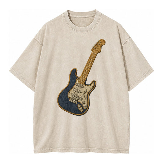 Electric Guitar  - Vintage T-shirt – Off White
