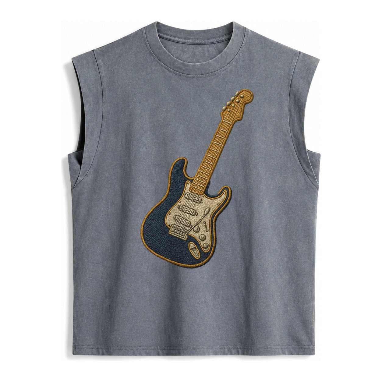 Electric Guitar  - Vintage Washed Tank – Grey