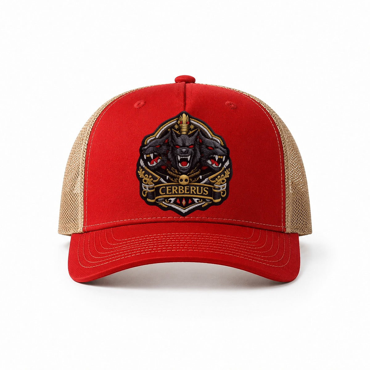 Red-Khaki — front view