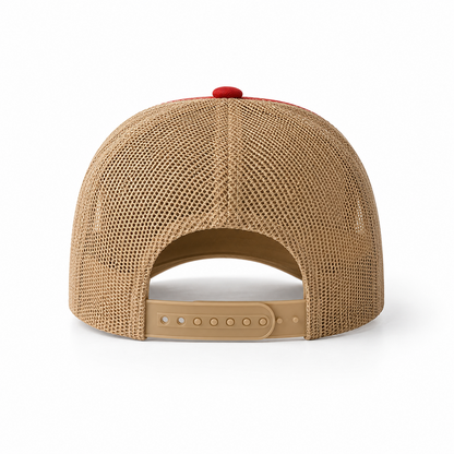 Red-Khaki — back view