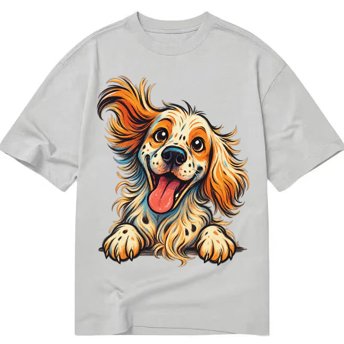 English Springer Spaniel  - Classic T-shirt – Grey