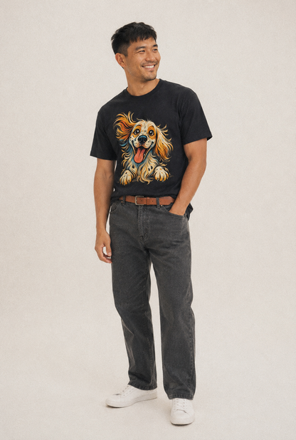 English Springer Spaniel  - Classic T-shirt – studio model photo