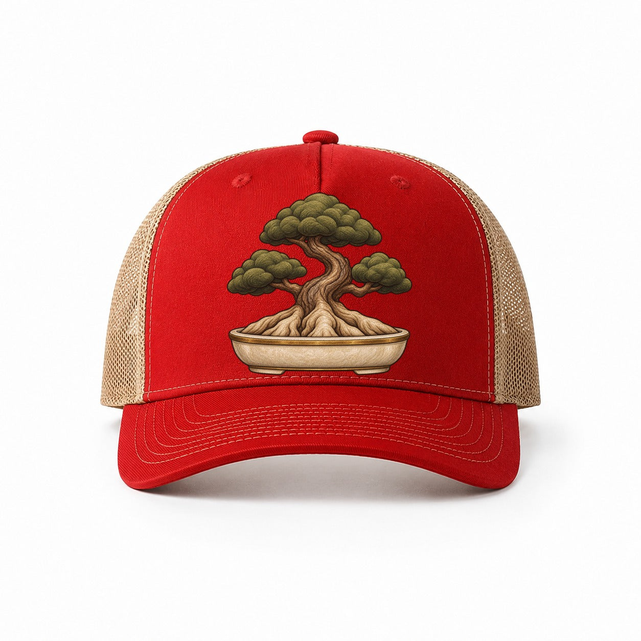 Red-Khaki — front view