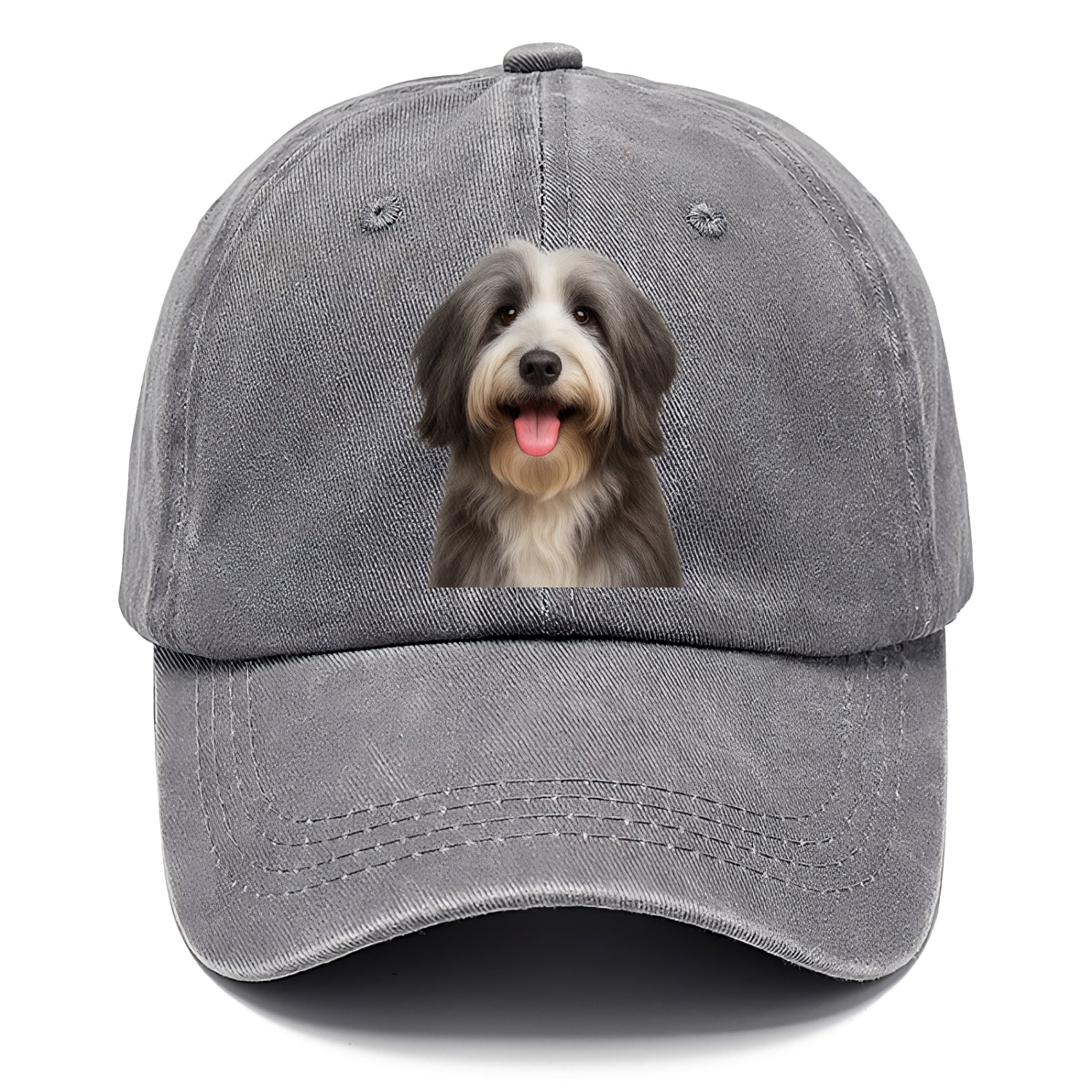 bearded collie: spirited, shaggy soul Hat