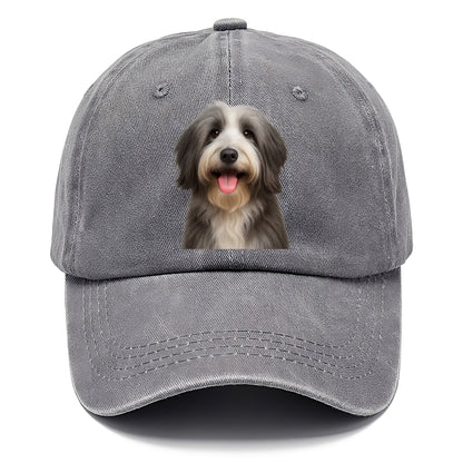 bearded collie: spirited, shaggy soul Hat