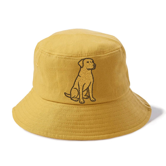 Labrador Retriever Yellow Lab Sitting Pose Hat