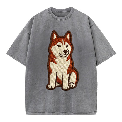 siberian-husky-red-white-loyal-spirit Hat