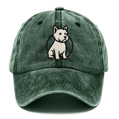 west-highland-white-terrier-alert-spirit Hat