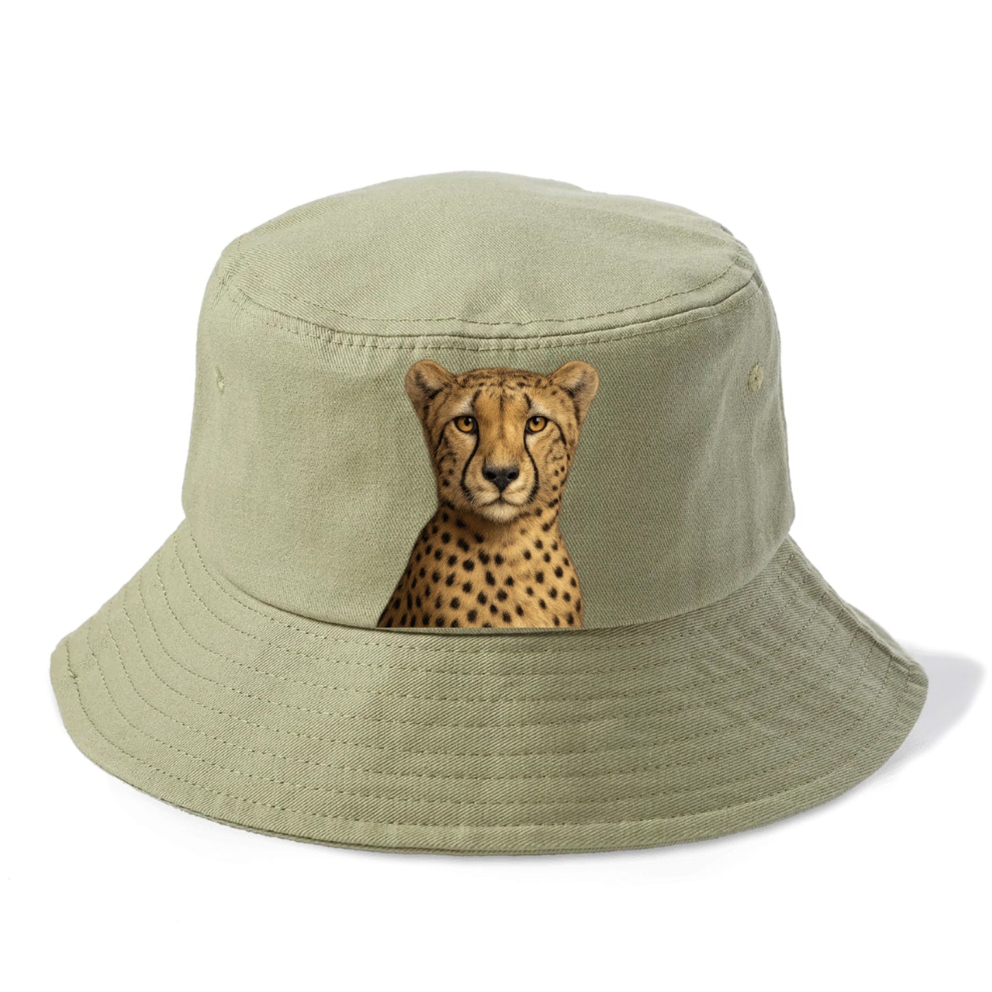 cheetah portrait design Hat