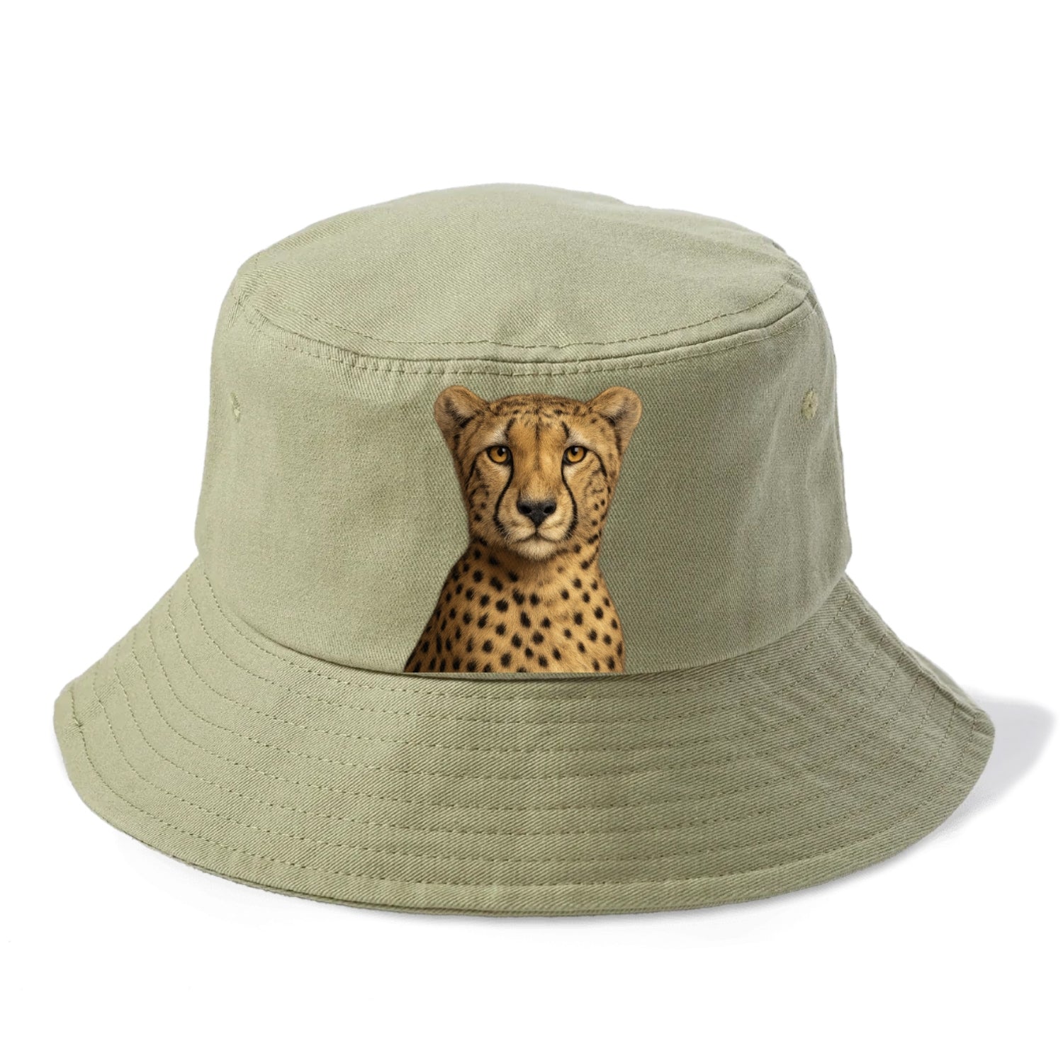 cheetah portrait design Hat