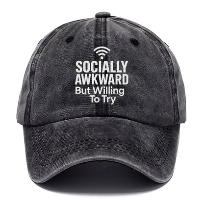 socially awkward Hat