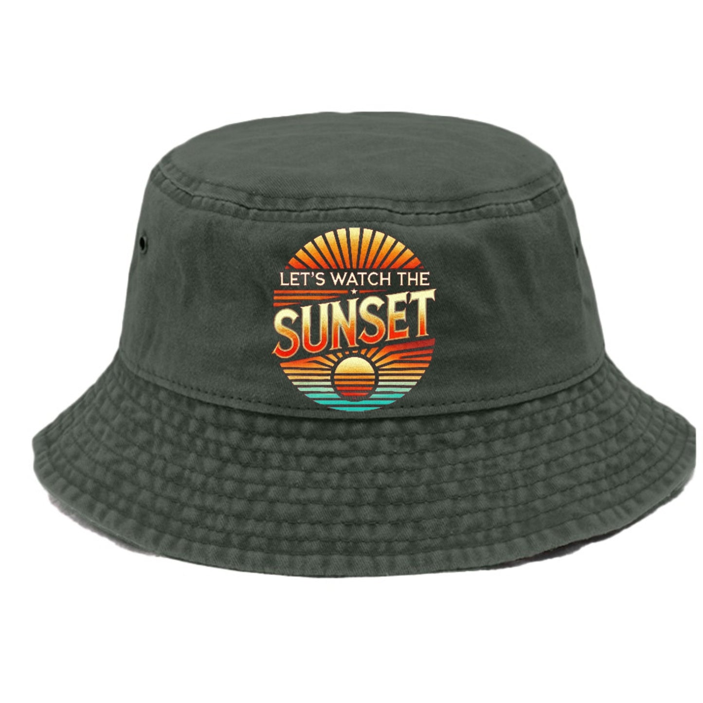 let's watch the sunset Hat