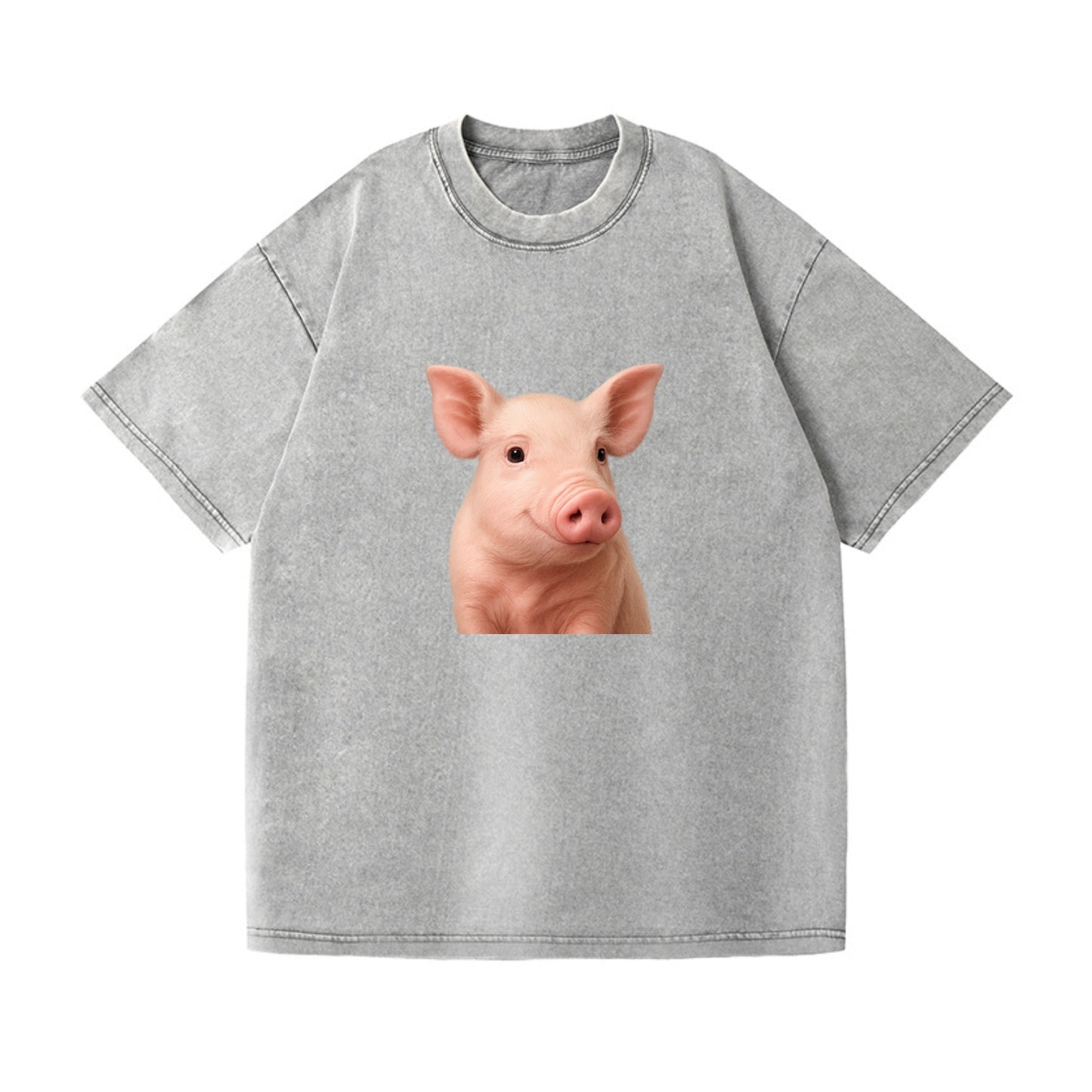 pig portrait design Hat
