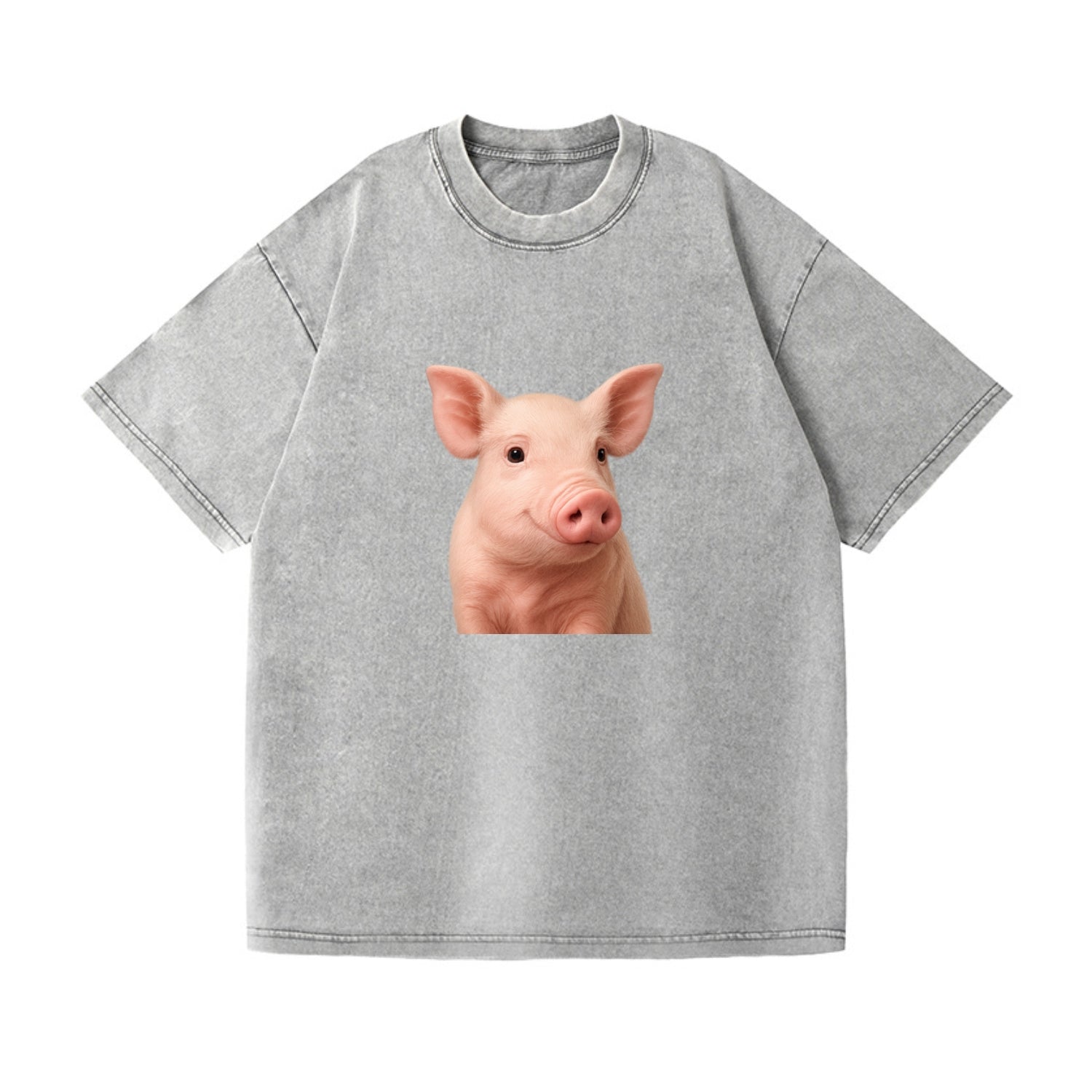 pig portrait design Hat