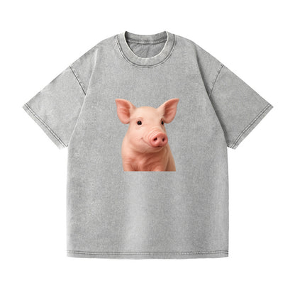 pig portrait design Hat