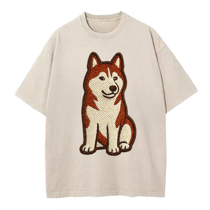 siberian-husky-red-white-loyal-spirit Hat