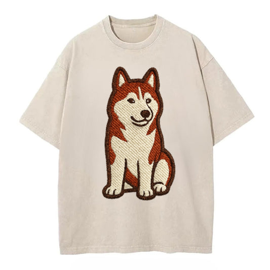 siberian-husky-red-white-loyal-spirit Hat