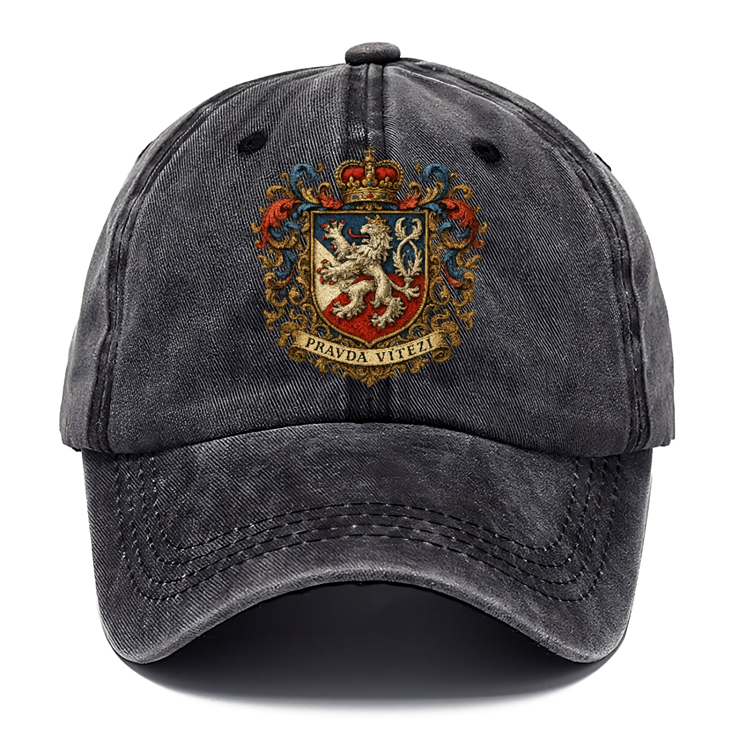 czech heritage lion Hat