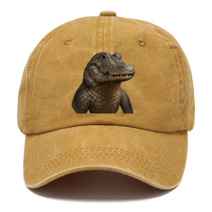 alligator portrait design Hat