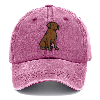 chocolate-labrador-retriever-loyal-companion Hat