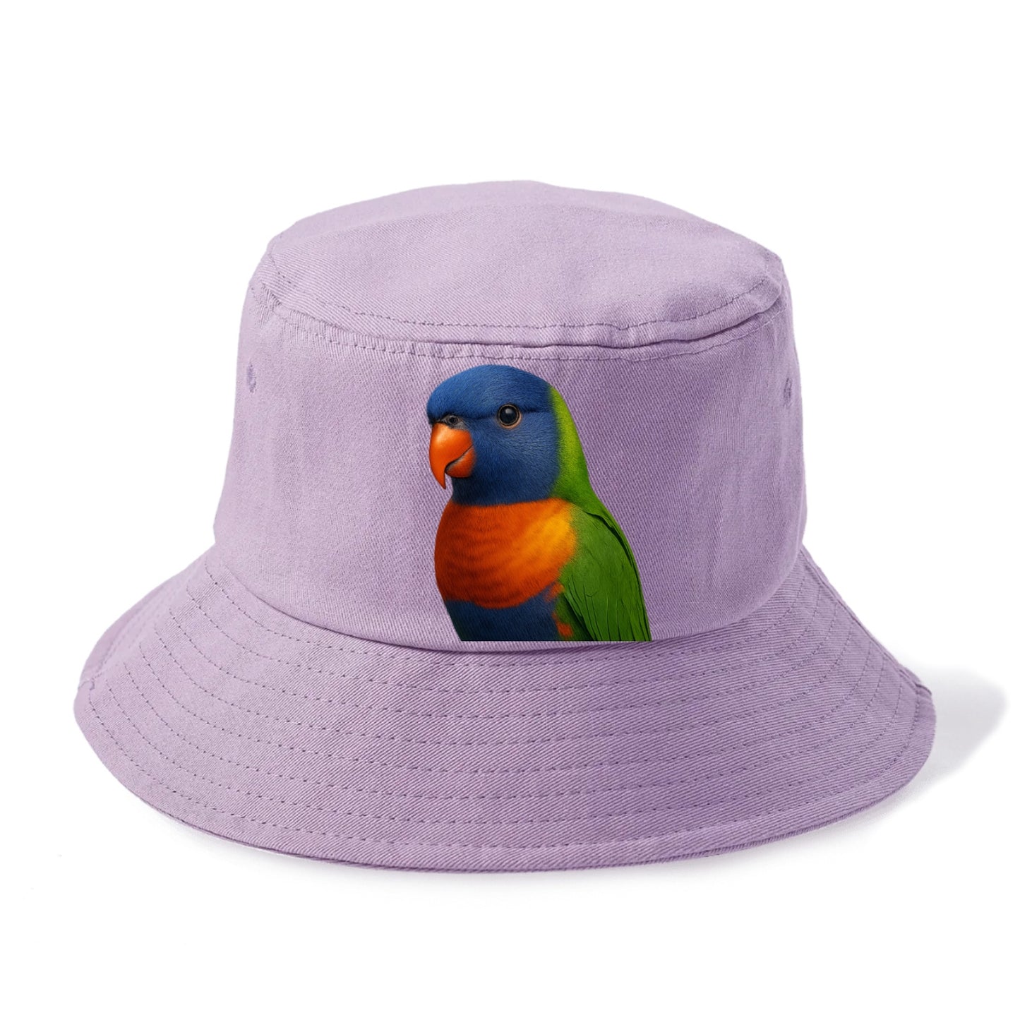 rainbow portrait design Hat